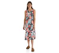 Cecil Vestido Midi con Cuello en V Estampado Light Alabastro White XL