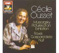 Cecile Ousset - Cecile Ousset - Mussorgsky: Pictures at an Exhibition, Ravel: Gaspard de la Nuit (UK Import)