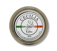 CECILIA 'A Piacere' colofonia para violonchelo, colofonia especialmente formulada para lazos de violonchelo (MINI (media torta))