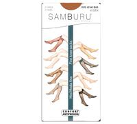 Cecilia de Rafael 1134-5341-NATURAL-G - MINI MEDIA SAMBURU 40D 2 PARES mujer color: NATURAL talla: G