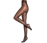 Cecilia de Rafael Mujeres Eterno Super Lucido 10 Medias Brillantes en Grafito con Acabado Liso - Nylon y Spandex - Mediano