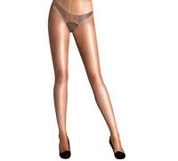 Cecilia de Rafael Vidrio A Medias, 15 DEN, Negro, X-Large (Tamaño del Fabricante:5) para Mujer