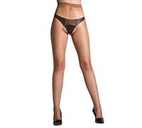 Cecilia de Rafael Vidrio A Medias, Mujer, Transparente (Natural), X-Large (Tamaño del fabricante:5)