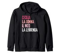 Cecilia La Donna Il Mito La Leggenda Festa di Compleanno Sudadera con Capucha