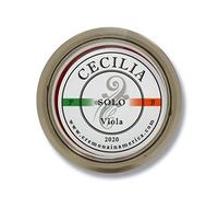 CECILIA 'SOLO' colofonia para viola, colofonia especialmente formulada para viola arcos (MINI (media torta))