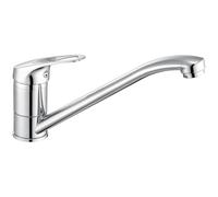 CECIPA Grifo Cocina con Caño Alto,Grifos Cocina Fregadero Giratorio 360°,Torneira Cozinha Agua Caliente y Fría de Acero Inoxidable 304,Resistente a la Corrosión Torneira monomando cozinha, Cepillado