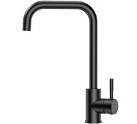 CECIPA Grifo Cocina con Caño Alto,Grifos Cocina Fregadero Giratorio 360°, Torneira Cozinha Agua Caliente Y FríA De Acero Inoxidable 304,Resistente a la Corrosión Torneira Monomando Cozinha, Nergo