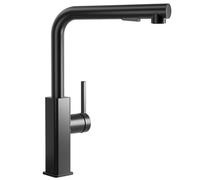CECIPA Grifo Cocina Extraíble Negro, Grifos Cocina Fregadero Elegancia, Torneira Cozinha Preta, Grifo de Cocina Extraible, Grifo Monomando Cocina con Doble Chorro, Griferia Extensible