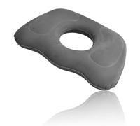 CECOMBINE Cojín Inflable de Donut, ortopédico, para Oficina, después de la operación, Redondo, ergonómico, para aliviar Las hemorroides, escaras y coxis (Gris)