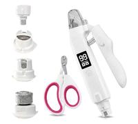 CECOMBINE Tijeras de luz Pro, 2 en 1, tijeras para garras para perros con luz, recortadora, lima de uñas, tijeras manuales para gatos, rectificadoras de garras para perros, gatos para perros, gatos