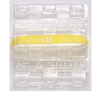 ceconcept l250tc100 pacchetto di 250 Custodia moneta 1,00 Euro, 250 Pezzi