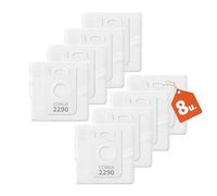 CECOPARTS Pack de 4 Bolsas de Polvo Premium para Cecotec Conga 2290. Accesorios. Mayor Duración y Filtración Superior. Exclusivo para Conga 2290 (Pack 8)