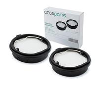 CECOPARTS Pack x2 Filtro para Rockstar 9500 Connected Ergowet 3000 IA. Filtro de Alta Eficiencia para aspirador de Escoba.