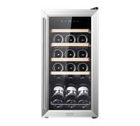 CECOTEC 00121 Vinoteca Inoxidable de 15 Botellas con Control Táctil y Enfriamiento Silencioso