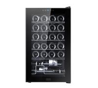 Nevera de vino Cecotec 00124 24 botellas compresor control táctil bajo ruido negro