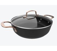 Cecotec 01103 - Olla Baja Polka Fantasy 28 Low Pot Golden 28Cm 4.1 Litros Antiadherente Negra