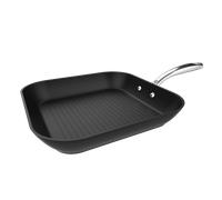 Cecotec Grill Polka Fantasy Grill Silver. Diámetro 28 cm, Aluminio Forjado, Revestimiento Antiadherente Whitford Eterna, Libre PFOA, Mango de Acero Inox, Apto para todo tipo de cocinas