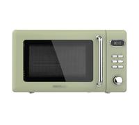 Microondas con grill cecotec proclean 5110 retro 700w 20l diseño vintage verde
