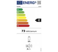Frigorífico Mini Cecotec Bolero MiniCooling 10L Bahamas Pat 1 Defrost 33cm 10L E Azul Blanco