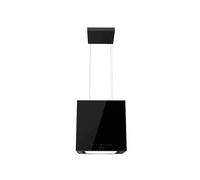 CECOTEC 02912 Campana Extractora Cuadrada 44cm Vidrio Negro A++ con Control por Gestos y LED