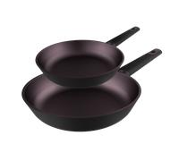 Cecotec Set de Sartenes Polka Experience 20-24 Bucket Set Titan. Diámetro 20-24 cm, Aluminio Fundido, Revestimiento Antiadherente, Apta para todo tipo de Cocinas y Lavavajillas