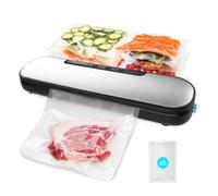 Cecotec Envasadora al Vacío SealVac Easy Magnetik. 90 W, Envasado en 10 Segundos, Presión de Vacío de 0,6 bares, Sellado 30 cm, Material ABS, 8 Modos, Incluye 5 Bolsas