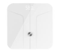 Cecotec Báscula de baño Surface Precision 9750 Smart Healthy. Función Bioimpedancia, Conectividad Bluetooth, 10 Parámetros, Superficie de vidrio templado