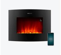 Chimenea Eléctrica Ready Warm 2250 Llamas Curvas 2000W 22 - CECOTEC