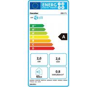 Cecotec ForceClima 7400 Soundless Touch Aire Acondicionado Portátil con Mando a Distancia 7000 BTU