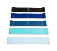 Cecotec 5 set de bandas elásticas drumfit_resistance_band_set, 5 nive