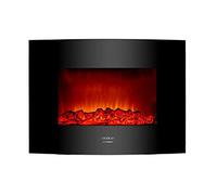 Cecotec 5365 - Chimenea electrica Decorativa de Pared Ready Warm 2200 Curved Flames