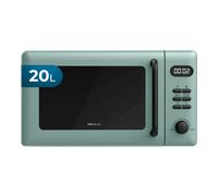Cecotec A01_EU01_101132 - Microondas Libre Instalación Proclean 5110 Green 20 Litros con Grill