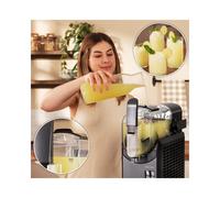 Cecotec Máquina de Granizado Heladera 2,6L Twist&Ice 2600. 220W, Bebidas en 15-60mins, 1,9L para Ingredientes, Control Táctil, 6 Modos, Refrigeración Adaptable, Diseño Ergonómico, Boquilla sin Goteo