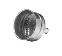 Cecotec Accesorio Cafetera Italiana Piccolina Funnel 2. Embudo de Aluminio para Cafeteras Italianas, Facilita Uso, Extracción Óptima, Asegura Cantidad Justa, Calidad sin Comprometer, Sabor Tradicional
