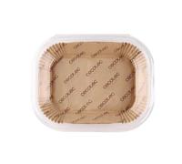 Cecotec Accesorios para Freidoras sin Aceite Air Fryer Cecofry TwinBucket Paper Pack Accessories. 150 papeles para Freidora de aire, prácticos y compatibles con Freidoras de doble Cubeta de 4.5L