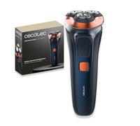 Cecotec Afeitadora Eléctrica Rotativa PrecisionCare Elite Smart. Cabezal 3D, Autonomía 90mins, Pantalla LED, Cuchilla para Patillas, Cabezal Desmontable, IPX6, Incluye Tapa, Cepillo Limpieza y Cable