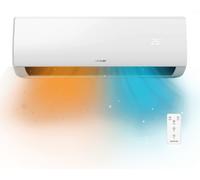 Cecotec Aire Acondicionado Split AirClima 9000 Smartfresh. 9000 BTU, Motor DC, Bomba de Calor, Mando a distancia, Pantalla LED, Sistema Inverter, 5 Modos, 8 Velocidades, Cobertura 16 m2 + compresor