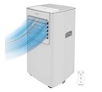 Cecotec Aire Acondicionado Portátil con Mando a Distancia ForceClima 7100. 7000 BTU, Bajo Consumo, Pantalla LED, 4 Modos, 2 Velocidades, Cobertura 15-20m2