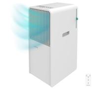 Cecotec Aire Acondicionado Portátil con Mando a Distancia ForceClima 7150 Style. 7000 BTU - 1750 Frigorías, Control Táctil, Pantalla LED, 4 Modos, 2 Velocidades, Temporizador, Cobertura 20m2