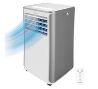 Cecotec Aire Acondicionado Portátil con Mando a Distancia ForceClima 9100. 9000 BTU, Bajo Consumo, Pantalla LED, 4 Modos, 2 Velocidades, Cobertura 20-25m2