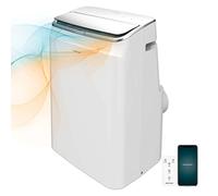 Cecotec Aire Acondicionado Portátil con Mando a Distancia, Wifi y Bomba de Calor ForceClima 12800 Soundless Heating Connected. 12000 BTU, Pantalla LED, 5 Modos, Cobertura 28m2