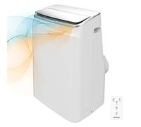 Cecotec Aire Acondicionado Portátil con Mando a Distancia y Bomba de Calor ForceClima 12600 Heating. 12000 BTU, Pantalla LED, 5 Modos, Deshumidificación, Cobertura 26-28m2