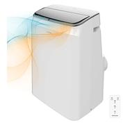 Cecotec Aire Acondicionado Portátil con Mando a Distancia y Bomba de Calor ForceClima 14600 Heating. 14000 BTU, Pantalla LED, 5 Modos, Deshumidificación, Cobertura 28-30m2