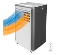 Cecotec Aire Acondicionado Portátil con Mando a Distancia y Bomba de Calor ForceClima 9400 Heating. 9000 BTU, Pantalla LED, 5 Modos, Deshumidificación, Cobertura 20-25m2