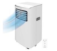Cecotec Aire Acondicionado Portátil con Mando a Distancia y Control Táctil ForceClima 7400 Touch. 7000 BTU, Pantalla LED, 4 Modos, 2 Velocidades, Cobertura 15-20m2