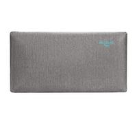 Cecotec Almohada Flow Satisfaction 70 cm. 100% Viscoelástica, Firmeza Medio-Alta, Máxima Adaptabilidad y Confort, Tacto Extra Suave, Funda Transpirable Gris Metalizada, Antiácaros y Antibacterias