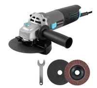 Cecotec Amoladora Angular Eléctrica RadialPower 780 Filtra. 780W, Filtros para Proteger el Motor del Polvo, Compatible con Discos de 115mm, Velocidad hasta 12000rpm, Incluye 2 Discos y Maletín