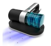 Cecotec Aspirador de Colchones y Tapicerías de Mano Conga Rockstar 3000 Mattress Essential. 300W, 10kPa, Luz Ultravioleta UV-C, Tecnología con Cepillo Motorizado y Aire Caliente, Retiene Alérgenos