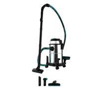 Cecotec Aspirador de Sólidos y Líquidos de 16 L Conga Rockstar Wet & Dry Steel. 1200 W, 20 kPa, Doble función: Aspirador y Soplador, Estructura Metálica, Ruedas, Radio de Acción 5m