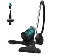 Cecotec Aspirador de Trineo sin Bolsa Conga Rockstar Multicyclonic Plus. 800 W, Multiciclónico, Capacidad 2,5 L, Filtro de Alta Eficiencia, Tubo Telescópico Metálico, Accesorio Tapicerías